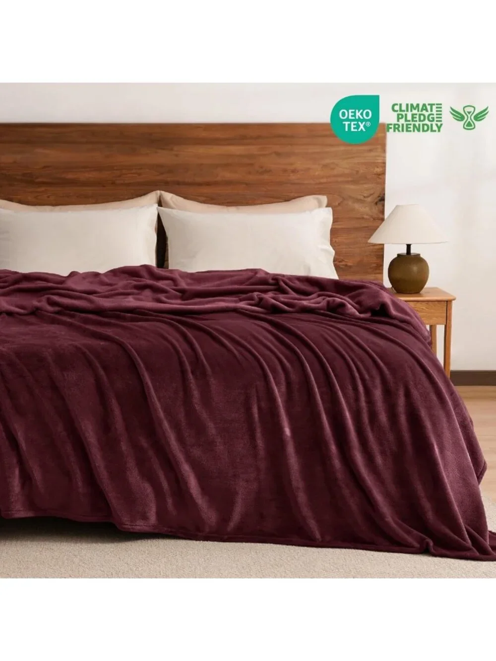 Cozy Queen Fleece Blanket 90